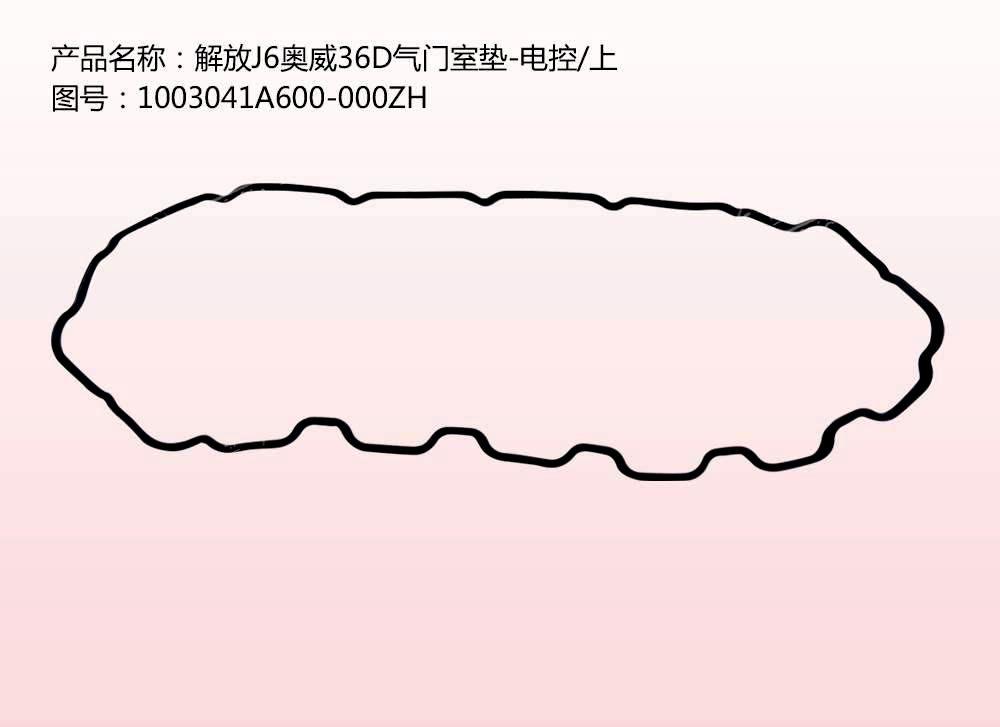  解放J6奥威36D气门室垫-电控/上